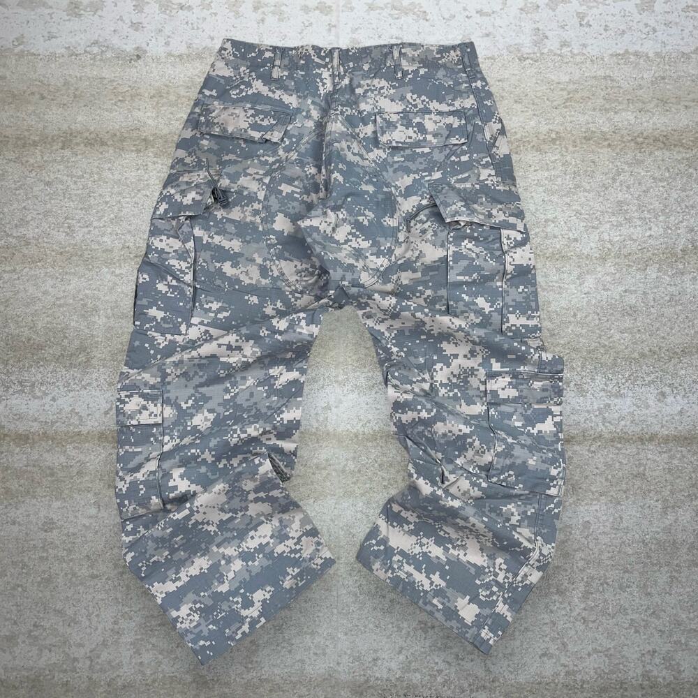 Vintage 90s Military Camo Tactical Pants 32x30 Double Knees Medium Regular